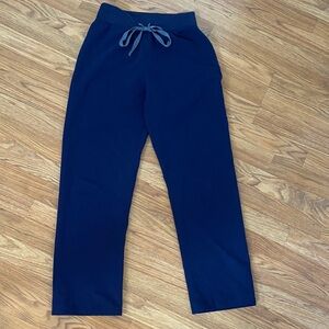 Figs Navy Livingston scrub pants XS Petite